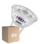 Mehrfachpackung 6x Osram LED-Spot GU10 PAR16 4.7W 850lm 100D - 827 Extra Warmweiß
