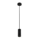 SLV Numinos Phase S Pendelleuchte Aluminium Schwarz 10.42W 1020lm 24D - 930 Warmweiß | Höchste Farbwiedergabe - Dimmbar 