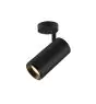 SLV Numinos Spot Phase L Plafonnier Aluminium Noir 28W 2430lm 24D - 930 Blanc Chaud | Meilleur Rendu Des Couleurs - Dimmable 