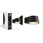 D'Lite Applique Murale Lira Noir 7W 600lm 830 Blanc Chaud | IP54